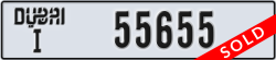 dubai - code - I - number -55655