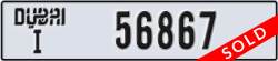 dubai - code - I - number -56867
