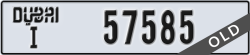 dubai - code - I - number -57585
