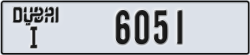 dubai - code - I - number -6051