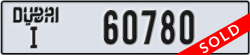 dubai - code - I - number -60780
