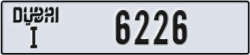 dubai - code - I - number -6226