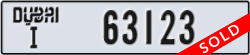 dubai - code - I - number -63123