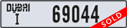 dubai - code - I - number -69044