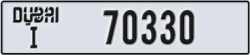 dubai - code - I - number -70330