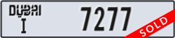dubai - code - I - number -7277