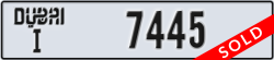 dubai - code - I - number -7445