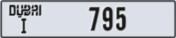 dubai - code - I - number -795