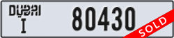 dubai - code - I - number -80430