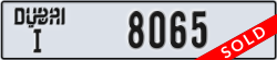 dubai - code - I - number -8065