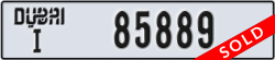dubai - code - I - number -85889