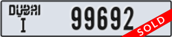 dubai - code - I - number -99692