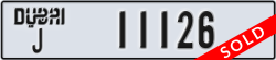 dubai - code - J - number -11126
