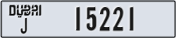 dubai - code - J - number -15221