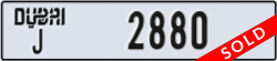 dubai - code - J - number -2880