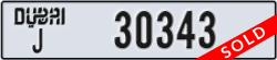 dubai - code - J - number -30343