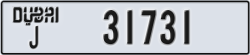dubai - code - J - number -31652