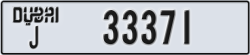 dubai - code - J - number -33371