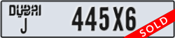 dubai - code - J - number -445X6