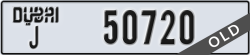 dubai - code - J - number -50720