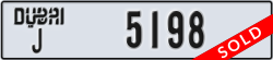 dubai - code - J - number -5198
