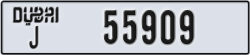 dubai - code - J - number -55909