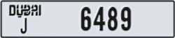 dubai - code - J - number -6489