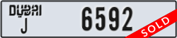 dubai - code - J - number -6592