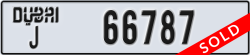 dubai - code - J - number -66787