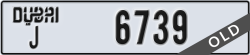 dubai - code - J - number -6739
