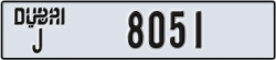 dubai - code - J - number -8051
