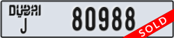 dubai - code - J - number -80988