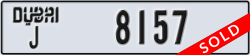 dubai - code - J - number -8157