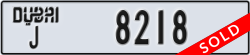 dubai - code - J - number -8218