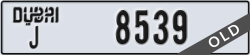 dubai - code - J - number -8539