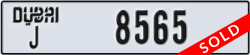 dubai - code - J - number -8565