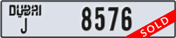dubai - code - J - number -8576