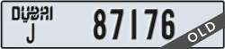 dubai - code - J - number -87176