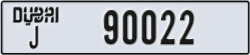dubai - code - J - number -90022