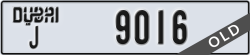dubai - code - J - number -9016
