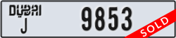 dubai - code - J - number -9853