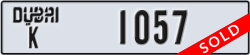 dubai - code - K - number -1057