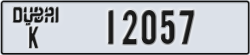 dubai - code - K - number -12057