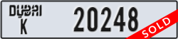 dubai - code - K - number -20248