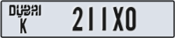 dubai - code - K - number -211X0