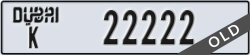 dubai - code - K - number -22222