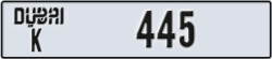 dubai - code - K - number -366