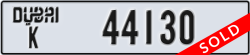 dubai - code - K - number -44130
