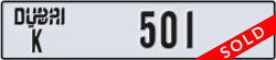 dubai - code - K - number -501
