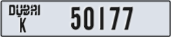 dubai - code - K - number -50177